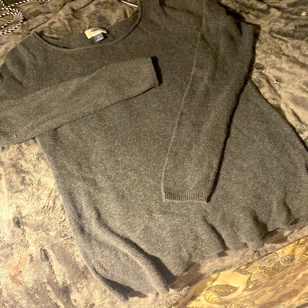 Old navy sweater small gray